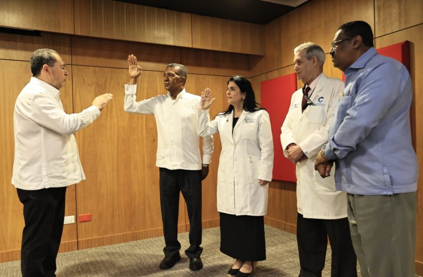 SNS juramenta nuevas autoridades Hospital Cl&iacute;nico Quir&uacute;rgico Jos&eacute; Joaqu&iacute;n Puello de la Ciudad Sanitaria Dr. Luis Eduardo Aybar