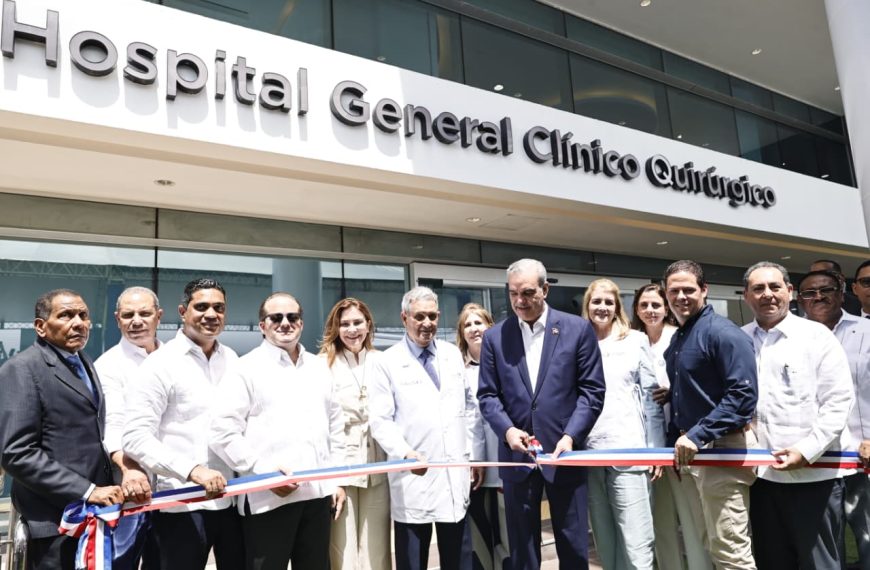 Presidente Abinader inaugura Hospital Cl&iacute;nico-Quir&uacute;rgico Dr. Jos&eacute; Joaqu&iacute;n Puello, completan entrega de la Ciudad Sanitaria